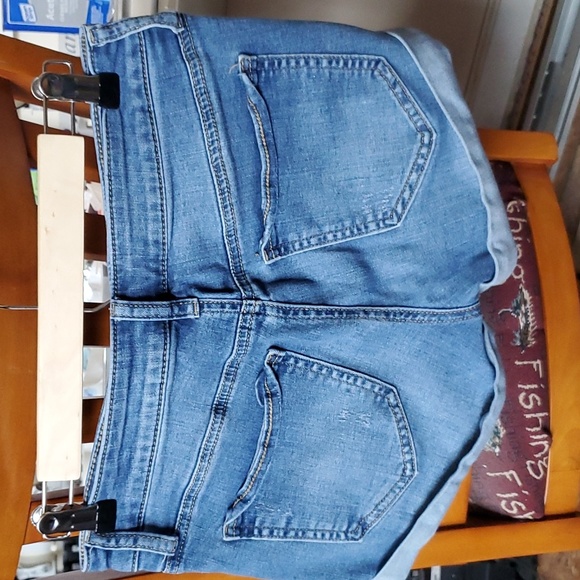 Faded Glory distressed stretchy shorts - Picture 4 of 6